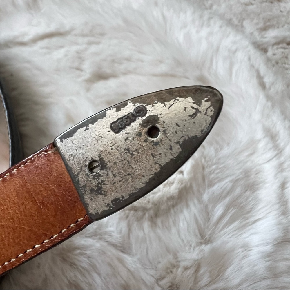 Onyx Leather Belt - Picture 4 of 7